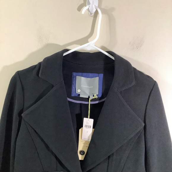 Anthropologie Sylvia Surin Ponte Knit Blazer Jacket - Picture 3 of 11